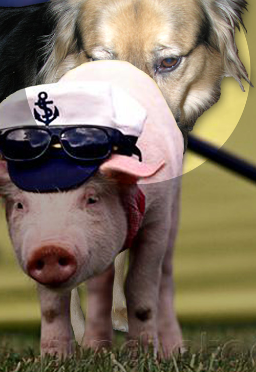Heather & Captain Porky
